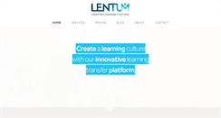 Desktop Screenshot of lentum.com